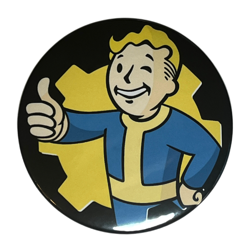 Magnes okrągły na lodówkę Vault Boy Vault-Tec Fallout 58mm