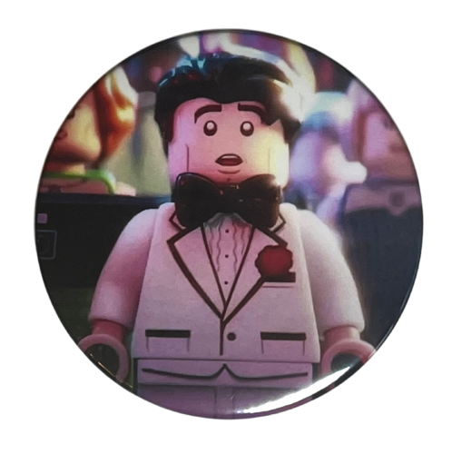 Przypinka button badzik badge Died in Your Arms Meme Lego Batman 58mm