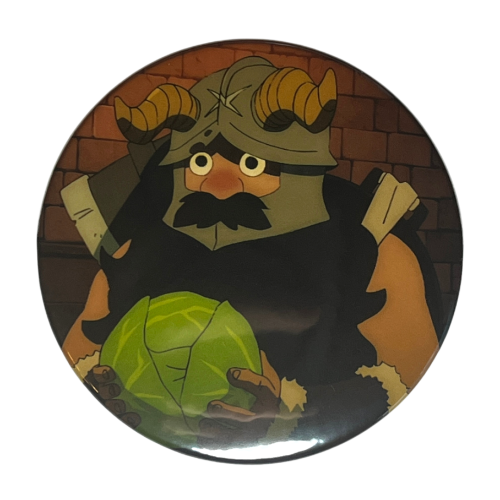 Przypinka button badzik badge Senshi Dungeon Meshi ver. 1 58mm