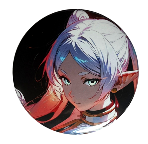 Przypinka button badzik badge Frieren ver. 2 Sousou no Frieren 58mm