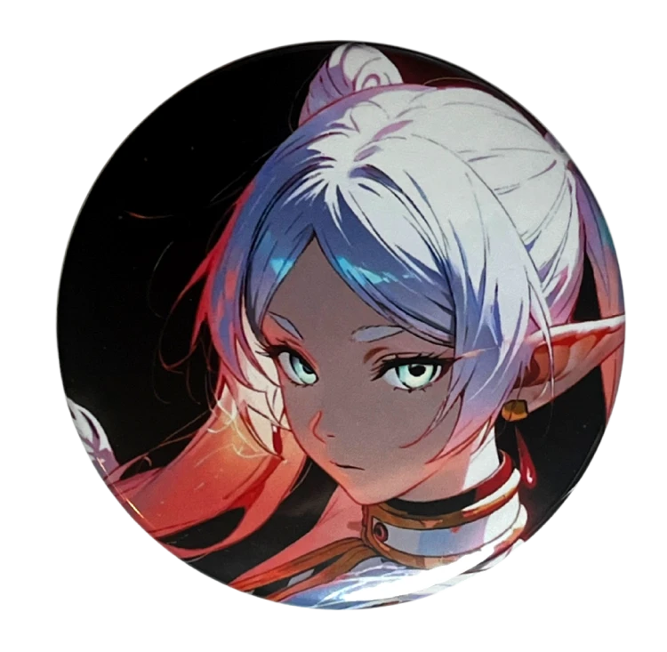 Przypinka button badzik badge Frieren ver. 2 Sousou no Frieren 58mm