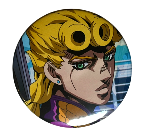 Magnes okrągły na lodówkę Giorno Giovanna ver. 1 JoJo's Bizarre Adventure 58mm