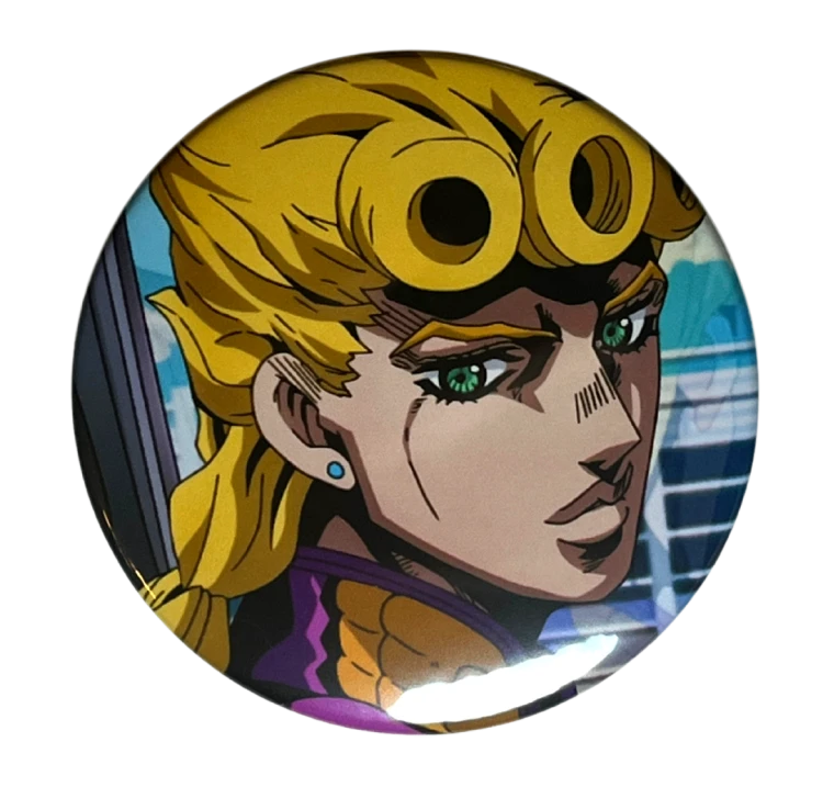Magnes okrągły na lodówkę Giorno Giovanna ver. 1 JoJo's Bizarre Adventure 58mm