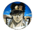 Przypinka button badzik badge Jotaro Kujo ver. 2 JoJo's Bizarre Adventure 58mm