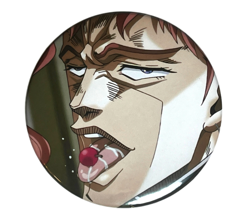 Magnes okrągły na lodówkę Noriaki Kakyoin ver. 1 JoJo's Bizarre Adventure 58mm