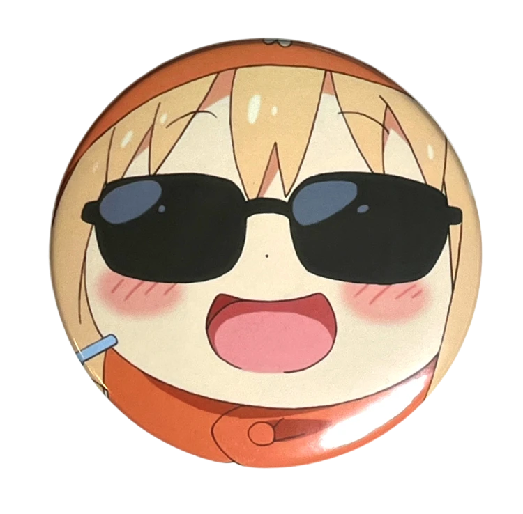 Przypinka button badzik badge Umaru Doma ver. 3 Himouto! Umaru-chan 58mm