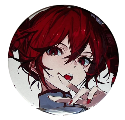 Magnes okrągły na lodówkę Kasane Teto Vocaloid ver. 7 58mm