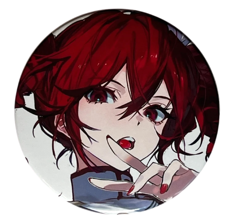 Magnes okrągły na lodówkę Kasane Teto Vocaloid ver. 7 58mm