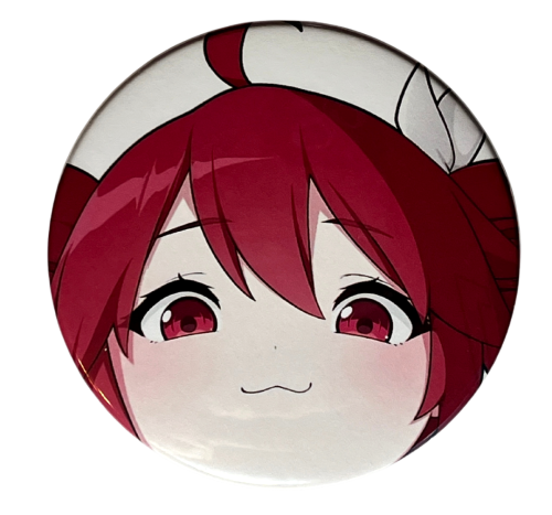 Przypinka button badzik Kasane Teto Vocaloid ver. 8 58mm