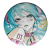 Magnes okrągły na lodówkę Hatsune Miku Vocaloid ver. 9 58mm