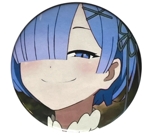 Przypinka button badzik badge Rem Re:Zero ver. 1 58mm