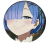 Przypinka button badzik badge Rem Re:Zero ver. 1 58mm