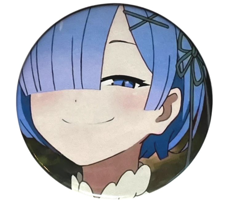 Przypinka button badzik badge Rem Re:Zero ver. 1 58mm