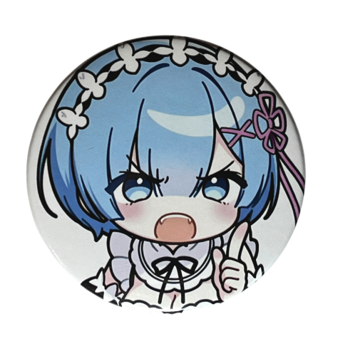 Przypinka button badzik badge Rem Re:Zero ver. 3 58mm