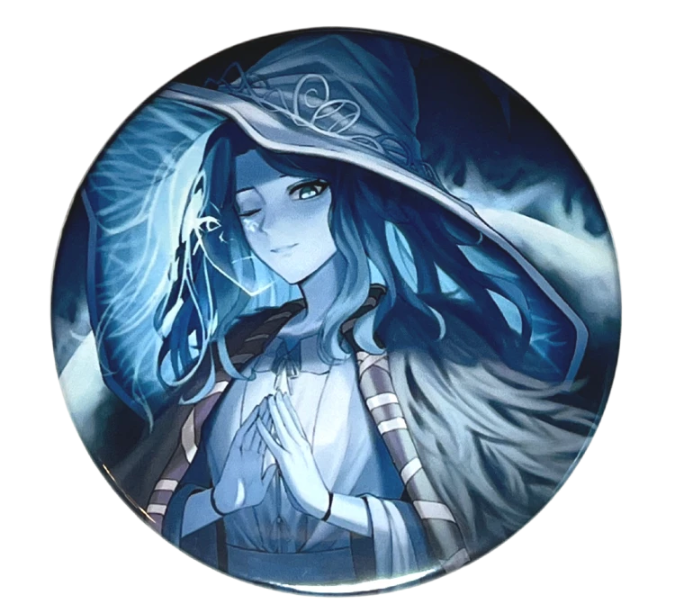 Przypinka button badzik badge Ranni the Witch Elden Ring ver. 2 58mm
