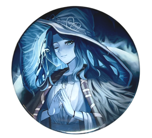 Magnes okrągły na lodówkę Ranni the Witch Elden Ring ver. 2 58mm