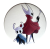 Przypinka button badzik badge Rycerz Hornet Hollow Knight ver. 1 58mm