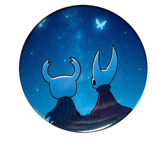 Magnes okrągły na lodówkę Rycerz Hornet Hollow Knight ver. 2 58mm