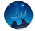 Magnes okrągły na lodówkę Rycerz Hornet Hollow Knight ver. 2 58mm
