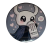 Przypinka button badzik badge Rycerz Hollow Knight ver. 1 58mm