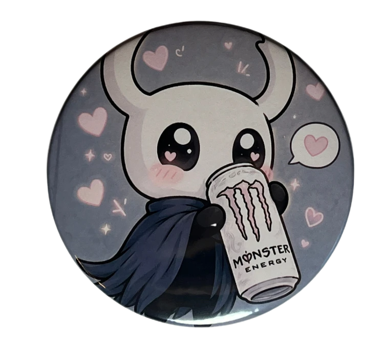 Magnes okrągły na lodówkę Rycerz Hollow Knight ver. 1 58mm