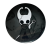 Przypinka button badzik badge Rycerz Hollow Knight ver. 2 58mm