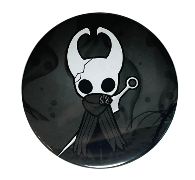 Magnes okrągły na lodówkę Rycerz Hollow Knight ver. 2 58mm