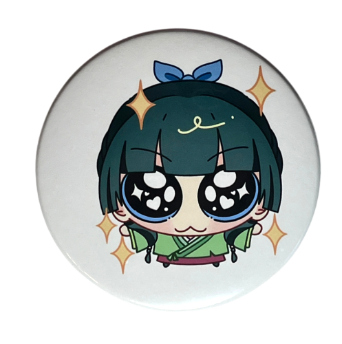 Przypinka button badzik badge Maomao ver. 4 Zapiski Zielarki 58mm