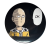 Magnes okrągły na lodówkę Saitama ver. 1 One-Punch Man 58mm