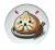 Przypinka button badzik badge Gniotek Pierożek Dumpling ver. 2 58mm