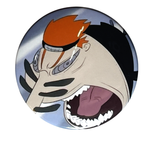Przypinka button badzik badge Pain Never Pause Naruto Meme Memy 58mm