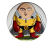 Magnes okrągły na lodówkę Huevo Saitama Meme Memy 58mm