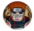 Magnes okrągły na lodówkę Pain Naruto Slay Tensei Meme Memy 58mm