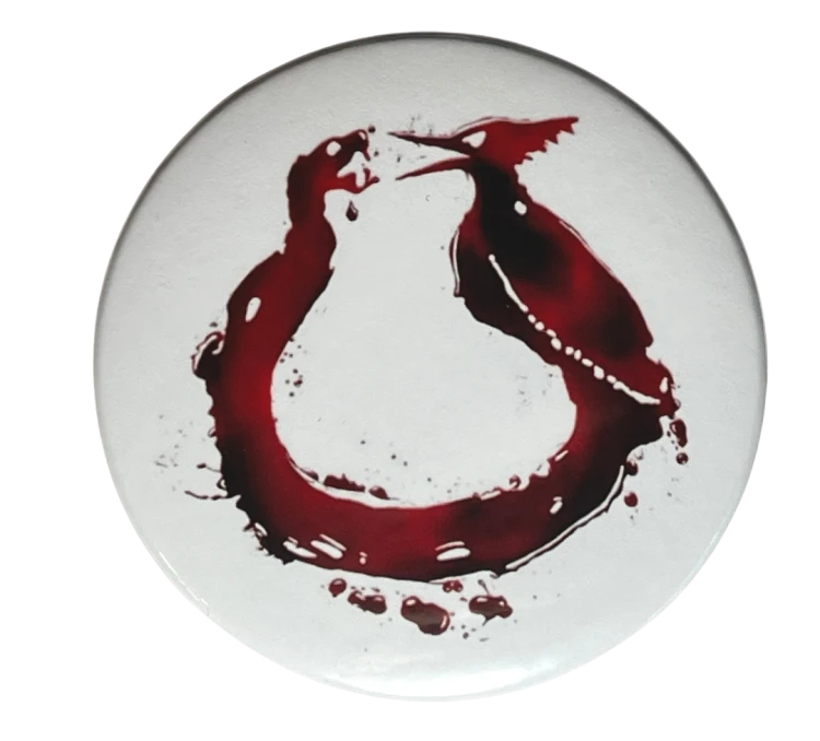 Przypinka button badzik badge Wschód Słońca Igrzyska Śmierci ver. 1 58mm