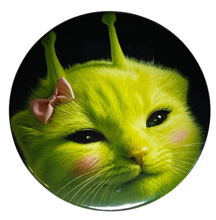 Przypinka button badzik badge Cute Girl Glorp Meme Memy Śmieszne Obrazki 58mm