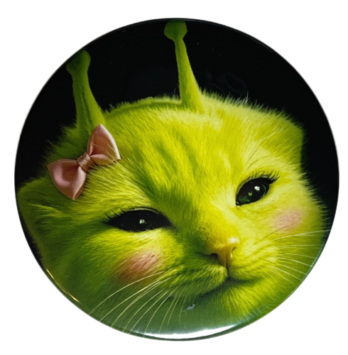 Magnes okrągły na lodówkę Cute Girl Glorp Meme Memy Śmieszne Obrazki 58mm