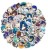 Naklejki winylowe Wlepy Genshin Impact ver. 2 50 sztuk STICKERBOMB