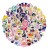 Naklejki winylowe Wlepy Sailor Moon 50 sztuk MIX STICKERBOMB
