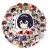 Naklejki winylowe Wlepy Bungo Stray Dogs 50 sztukSTICKERBOMB