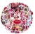 Naklejki winylowe Wlepy Hazbin Hotel Alastor Angel Dust 50 sztuk STICKERBOMB