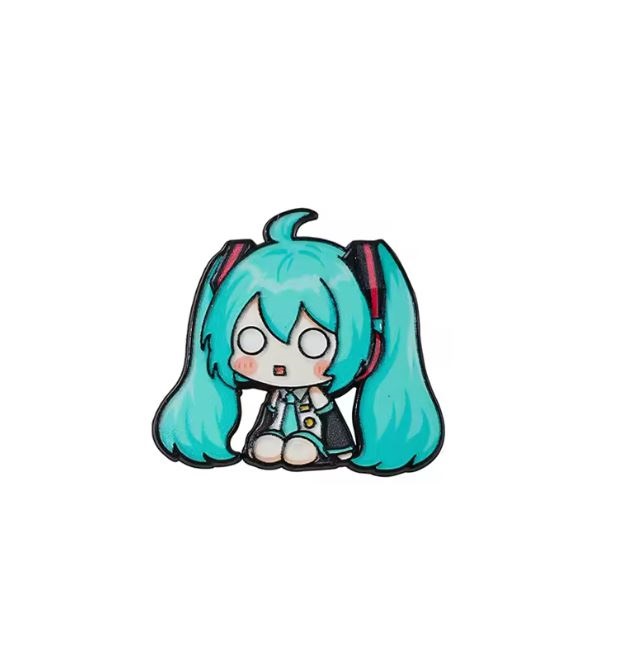 Przypinka emaliowana metalowa PIN Hatsune Miku ver. 6 Vocaloid