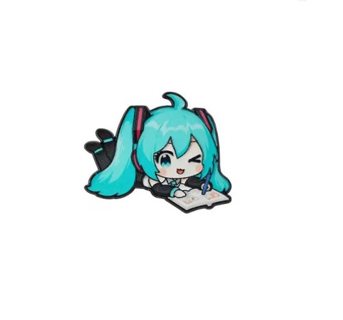 Przypinka emaliowana metalowa PIN Hatsune Miku ver. 9 Vocaloid