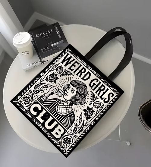 Torba materiałowa Weird Girls Club ver. 1 38x40 cm