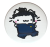 Magnes okrągły na lodówkę Basiilleaf Bazyl Suguru Geto Jujutsu Kaisen 58mm