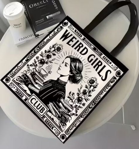 Torba materiałowa Weird Girls Club ver. 2 38x40 cm