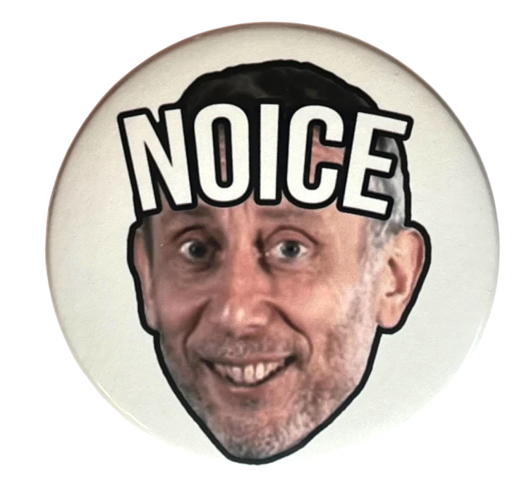 Przypinka button badzik badge Noice Meme Memy Śmieszne Obrazki 58mm