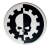 Magnes okrągły na lodówkę Warhammer Adeptus Mechanicus 58mm