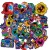 Naklejki winylowe Wlepy Neonowe Graffiti Neonsign 50 szt STICKERBOMB