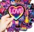 Naklejki winylowe Wlepy Neon Aesthetic Stickers 50 szt STICKERBOMB
