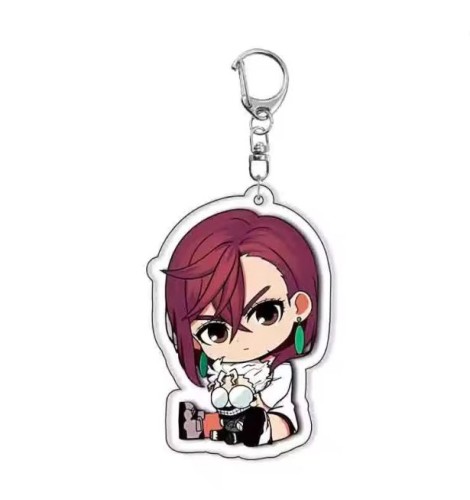 Brelok akrylowy Momo Ayase ver. 1 Dan Da Dan Gyugyutto